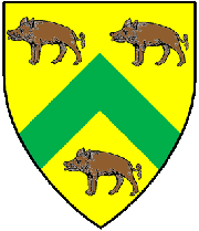 Arms of Lord Aedan Mac Suibne